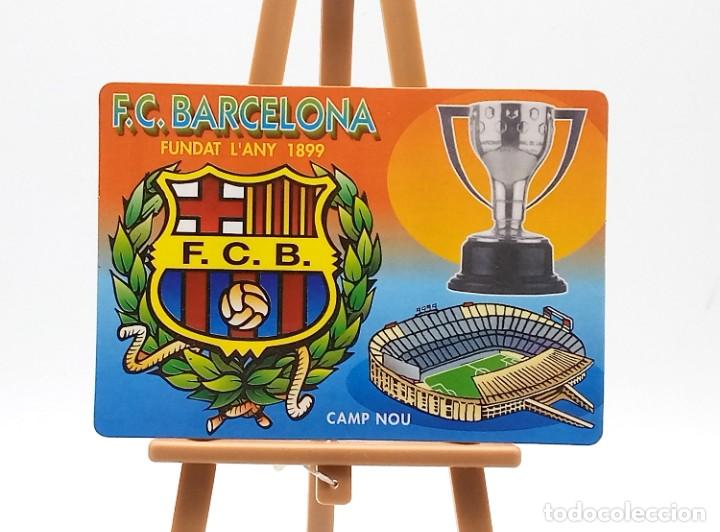 Colecionismo Calend&aacute;rios: Calendario de bolsillo - 2001 -Deportes - F&uacute;tbol - F&uacute;tbol Club Barcelona - Serie WCB 297