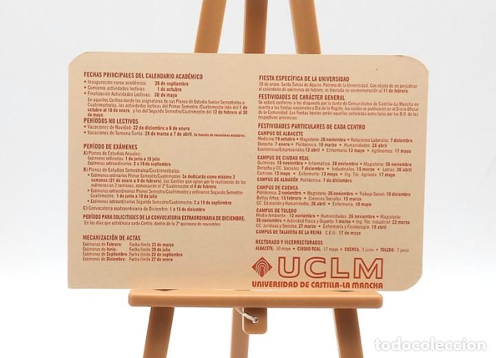 Colecionismo Calend&aacute;rios: Calendario de bolsillo - Acad&eacute;mico 2001 / 2002 - Universidad de Castilla la Mancha