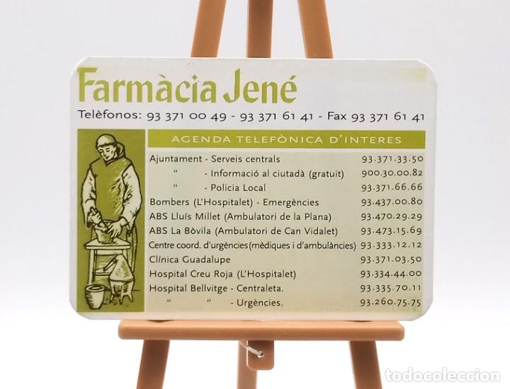 Colecionismo Calend&aacute;rios: Calendario de bolsillo - 2001 - Publicitario de Farmacia Jen&eacute;