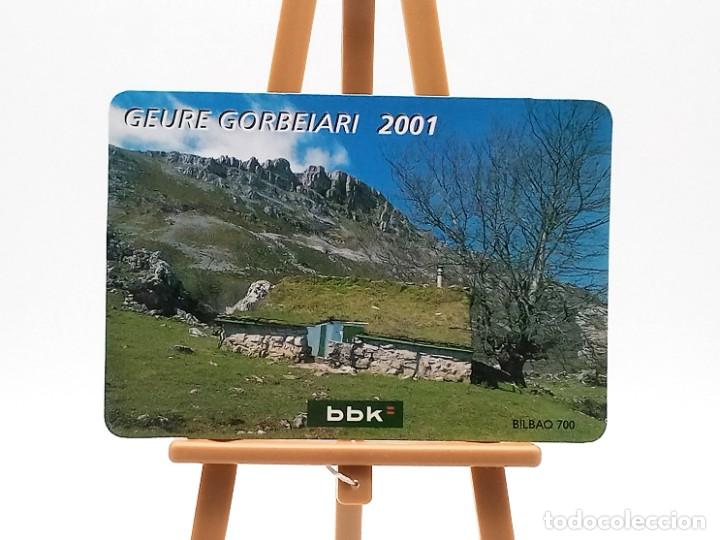 Colecionismo Calend&aacute;rios: Calendario de bolsillo - 2001 - Publicitario de BBK
