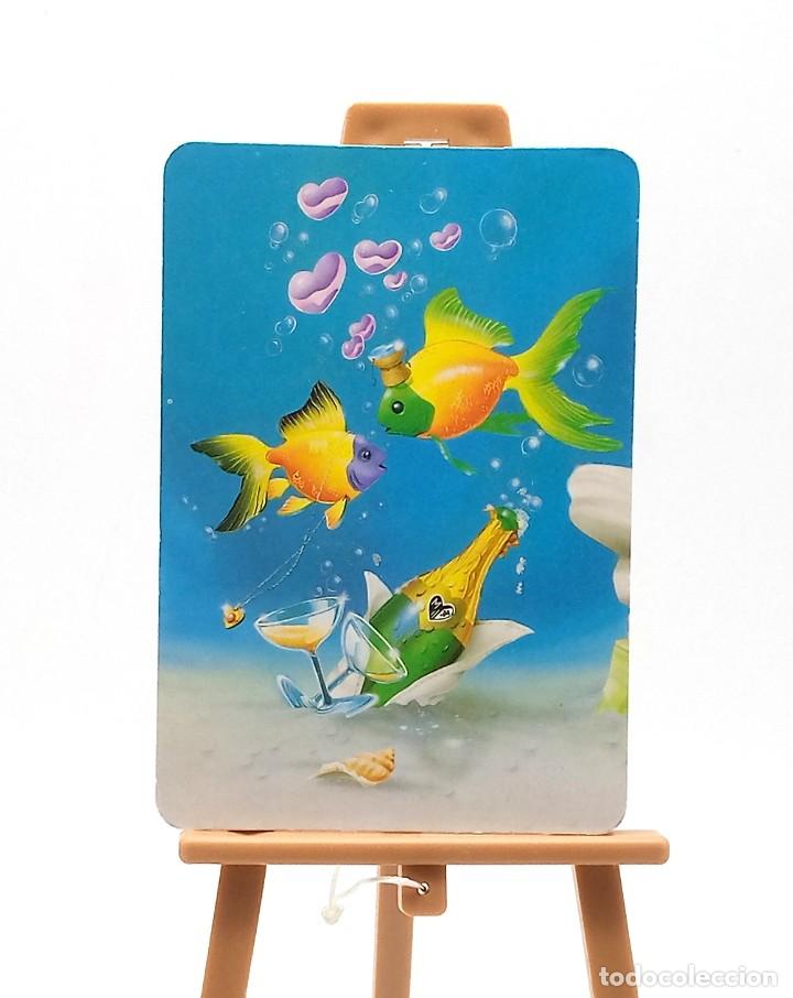 Sammeln von Kalendern: Calendario de bolsillo - 2002 - Dibujos - Peces - Serie L-271