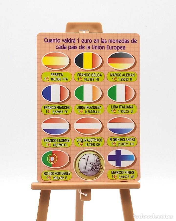 Sammeln von Kalendern: Calendario de bolsillo - 2002 - Equivalencia de euros - Serie WCB 162