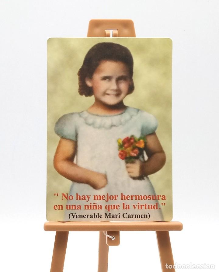 Coleccionismo Calendarios: Calendario de bolsillo - 2002 - Religi&oacute;n - Venerable Mari Carmen