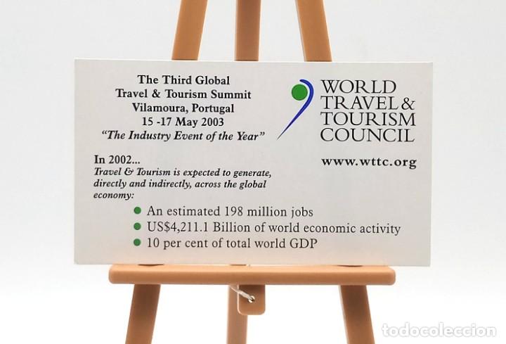 Collectables Calendars: Calendario de bolsillo - Portugal - 2003 - Publicitario de World Travel & Turism Council