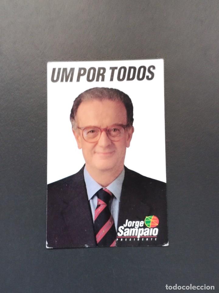 Colecionismo Calend&aacute;rios: VCK 0761 Calendarios bolsillo portugu&eacute;s - A&Ntilde;O 1996 - JORGE SAMPAIO PRESIDENTE UM POL&Iacute;TICO