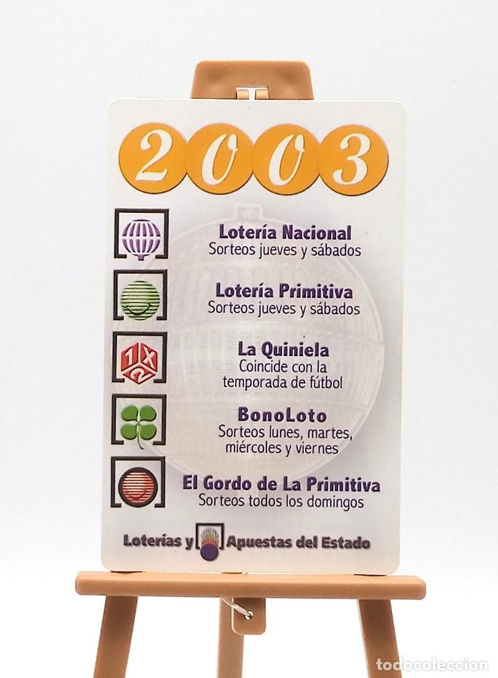 Collectables Calendars: Calendario de bolsillo - 2003 - Loter&iacute;as y Apuestas del Estado