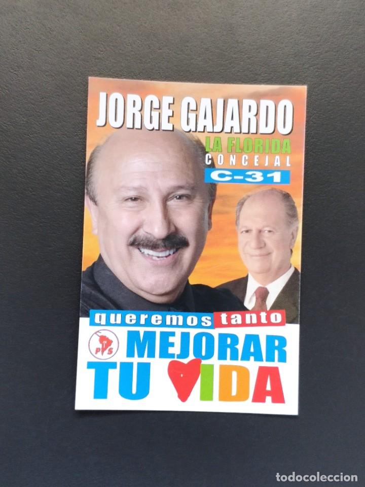 Colecionismo Calend&aacute;rios: VCK 0780 Calendario bolsillo - A&Ntilde;O 2004 - POL&Iacute;TICO JORGE GALARDO CONCEJAL C-31 PS - LA FLORIDA