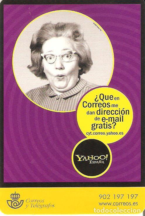 Coleccionismo Calendarios: CALENDARIO PUBLICIDAD YAHOO!! ESPA&Ntilde;A - CORREOS Y TEL&Eacute;GRAFOS - A&Ntilde;O 2000