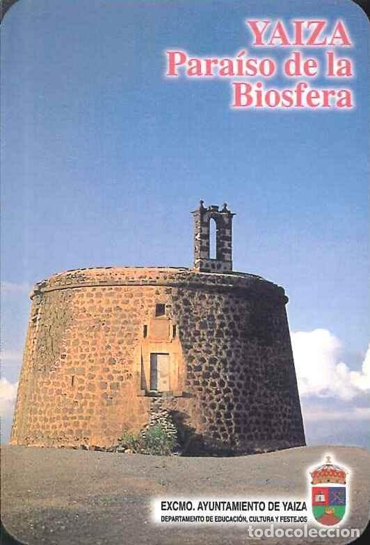 Coleccionismo Calendarios: CALENDARIO PUBLICIDAD TURISMO EXCMO. AYUNTAMIENTO YAIZA (LANZAROTE) - A&Ntilde;O 2000