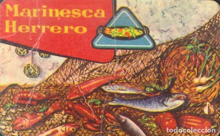 Colecionismo Calend&aacute;rios: CALENDARIO PUBLICIDAD MARINESCA HERRERO - A&Ntilde;O 1965