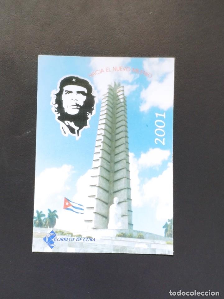 Coleccionismo calendarios: VCK 0950 Calendario bolsillo cuba - A&Ntilde;O 2001 - CORREOS - CHE GUEVARA