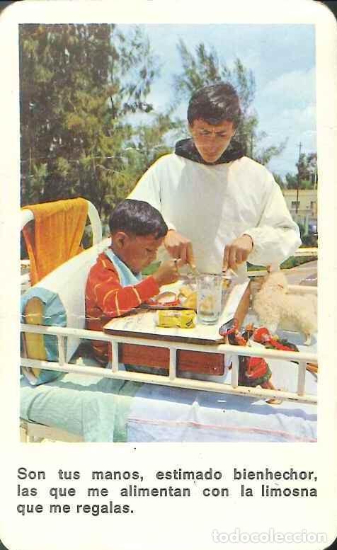 Colecionismo Calend&aacute;rios: CALENDARIO PUBLICIDAD RELIGIOSO HERMANOS SAN JUAN DE DI&Oacute;S - SANATORIO MAR&Iacute;TIMO - A&Ntilde;O 1974