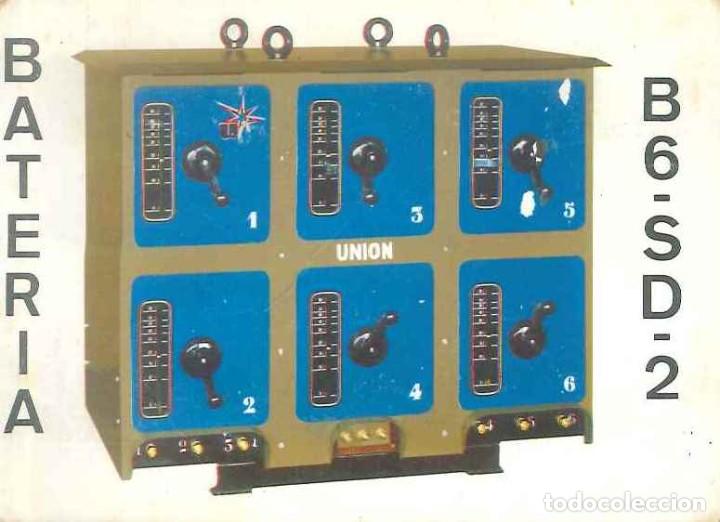 Colecionismo Calend&aacute;rios: CALENDARIO PUBLICIDAD BATERIA UNION B6 SD 2 - A&Ntilde;O 1975