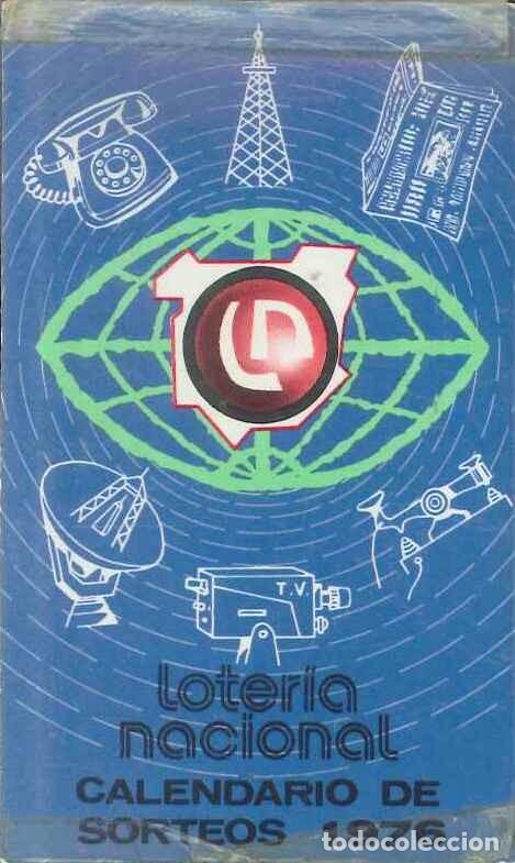 Colecionismo Calend&aacute;rios: CALENDARIO PUBLICIDAD LOTERIAS Y APUESTAS DEL ESTADO - A&Ntilde;O 1976