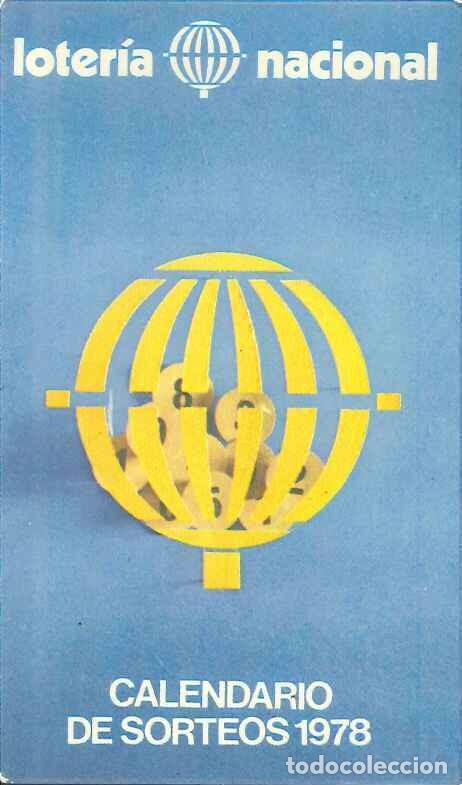 Colecionismo Calend&aacute;rios: CALENDARIO PUBLICIDAD LOTERIAS Y APUESTAS DEL ESTADO - A&Ntilde;O 1978