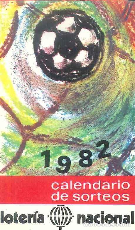 Colecionismo Calend&aacute;rios: CALENDARIO PUBLICIDAD LOTERIAS Y APUESTAS DEL ESTADO - A&Ntilde;O 1982