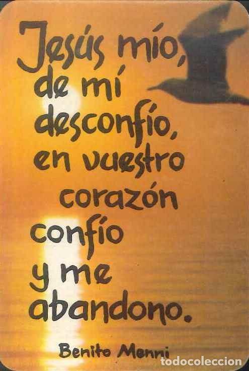 Colecionismo Calend&aacute;rios: CALENDARIO PUBLICIDAD RELIGIOSO SECRETARIADO DE VOCACIONES HNAS HOSPITALARIAS SAGRADO CORAZ&Oacute;N - 1986