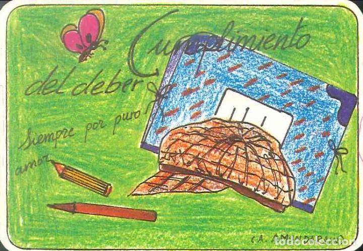 Colecionismo Calend&aacute;rios: CALENDARIO PUBLICIDAD RELIGIOSO A. AMUNDARAIN - A&Ntilde;O 1986