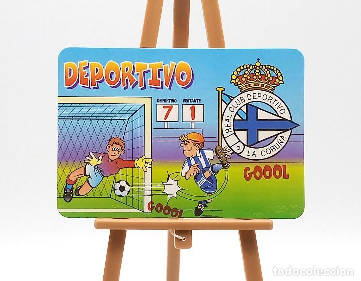 Coleccionismo Calendarios: Calendario de bolsillo - 2003 - Deportes - F&uacute;tbol - Real Club Deportivo La Coru&ntilde;a - Serie 2002