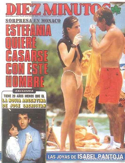 Colecionismo Calend&aacute;rios: CALENDARIO PUBLICIDAD REVISTA DIEZ MINUTOS - A&Ntilde;O 1988