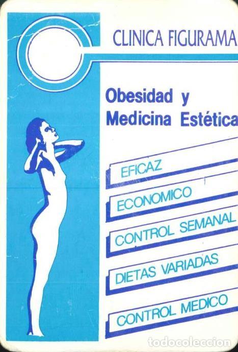 Colecionismo Calend&aacute;rios: CALENDARIO PUBLICIDAD CL&Iacute;NICA FIGURAMA - USERA (MADRID) - A&Ntilde;O 1989