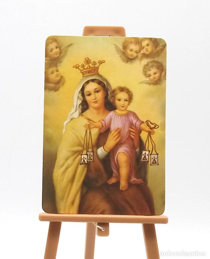 Coleccionismo Calendarios: Calendario de bolsillo - 2003 - Religi&oacute;n - Virgen del Carmen - Serie L-156