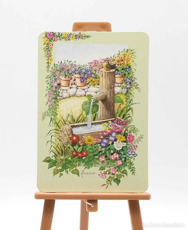 Coleccionismo Calendarios: Calendario de bolsillo - 2003 - Pintura - Fuente - Serie L-197