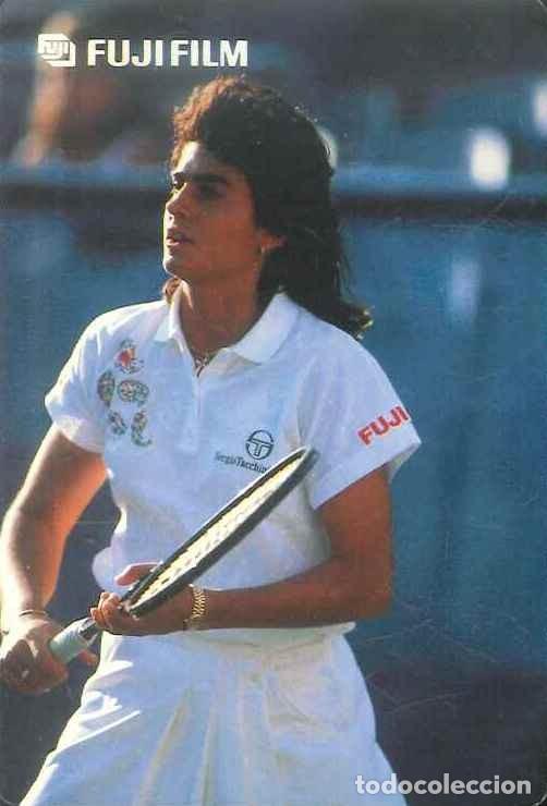 Colecionismo Calend&aacute;rios: CALENDARIO PUBLICIDAD FUJI FILM - PROVEEDOR OFICIAL EXPO'92 - ARANTXA SANCHEZ VICARIO - A&Ntilde;O 1992