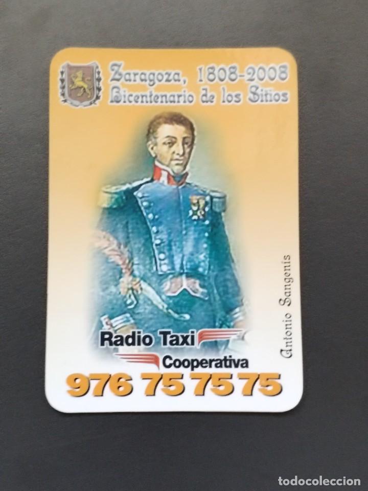 Coleccionismo Calendarios: VCK 0984 Calendario bolsillo - A&Ntilde;O 2008 - RADIO TAXI ZARAGOZA - BICENTENARIO DE LOS SITIOS