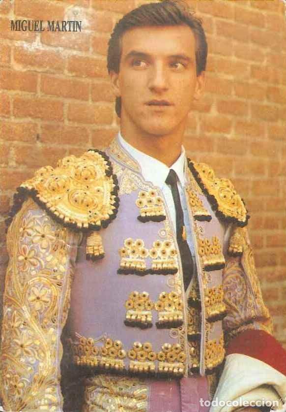 Colecionismo Calend&aacute;rios: CALENDARIO PUBLICIDAD - TOROS - MIGUEL MART&Iacute;N - A&Ntilde;O 1994