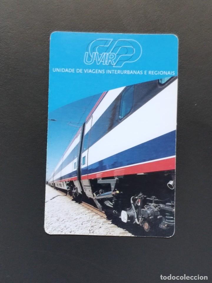 Coleccionismo Calendarios: VCK 1001 Calendario bolsillo - A&Ntilde;O 1999 - UNIDADE VIAGENS INTERURBANAS E REGIONALS - UVIR TREN