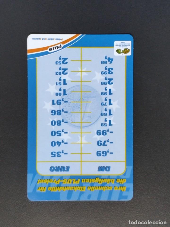 Collectionnisme Calendriers: VCK 1033 Calendario bolsillo - A&Ntilde;O 1999 - TABLA CONVERSI&Oacute;N EUROCONVERSOR PLUS DM