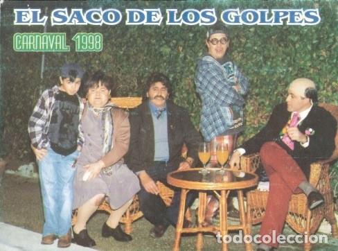 Coleccionismo Calendarios: CALENDARIO PUBLICIDAD - EL SACO DE LOS GOLPES - CARNAVAL 1998 - A&Ntilde;O 1998