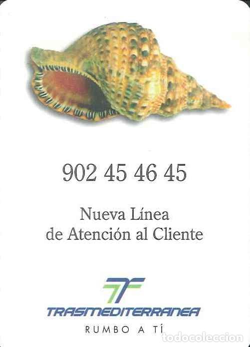 Colecionismo Calend&aacute;rios: CALENDARIO PUBLICIDAD - TRANSMEDITERRANEA - A&Ntilde;O 1998