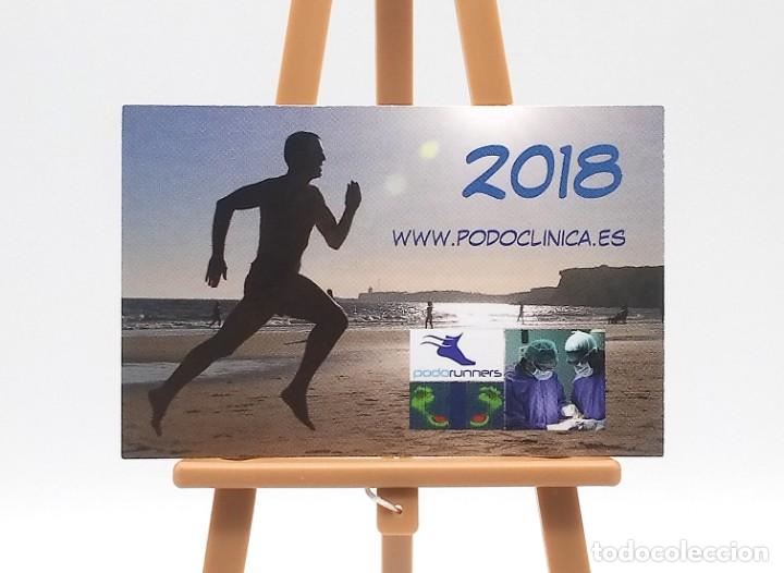 Colecionismo Calend&aacute;rios: Calendario de bolsillo - 2018 - Publicitario de Podocl&iacute;nica Circular
