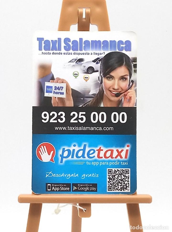 Colecionismo Calend&aacute;rios: Calendario de bolsillo - 2018 - Publicitario de Taxi Salamanca