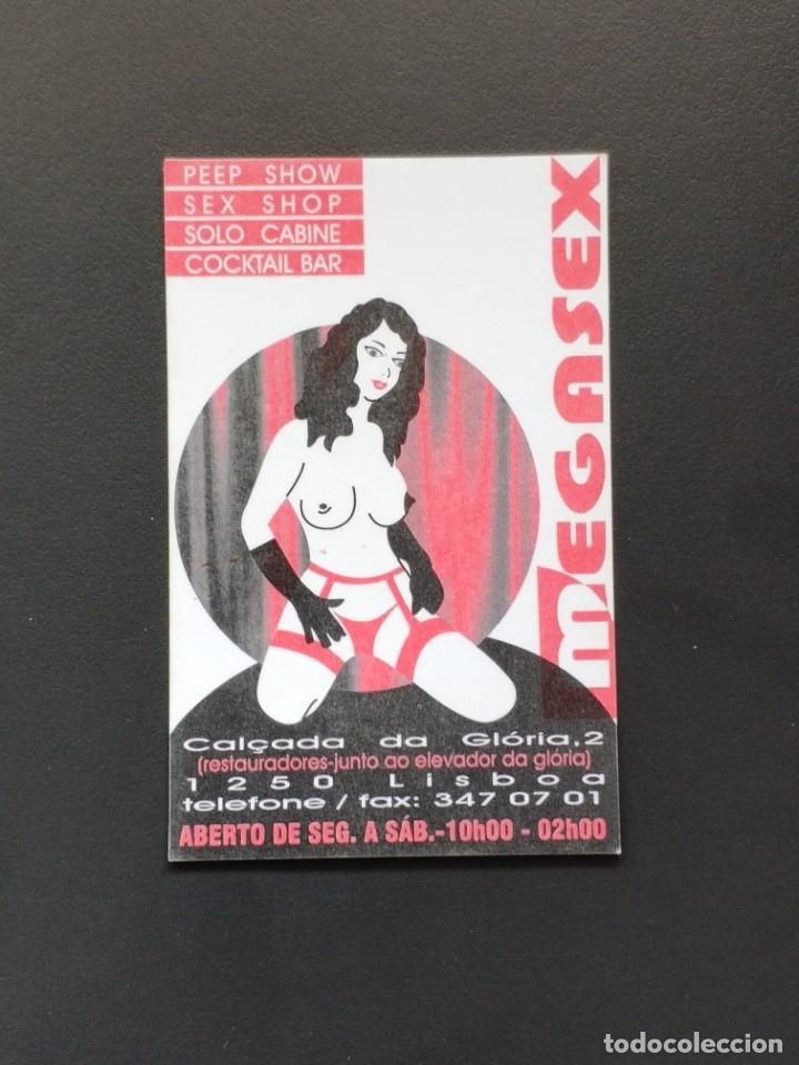Coleccionismo Calendarios: VCK 1062 Calendario bolsillo - A&Ntilde;O 1997 - SEX SHOP MEGASEX