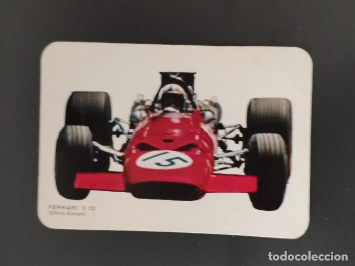 Coleccionismo Calendarios: VCK 1084 Calendario bolsillo - A&Ntilde;O 1973 - FERRARI V12 CHRIS AM&Oacute;N - TALLERES ORMAZABAL PAMPLONA