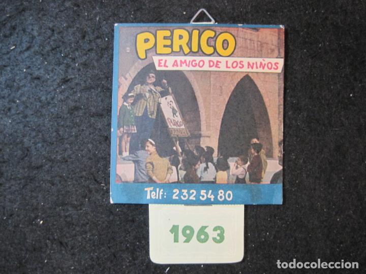 Collectables Calendars: PERICO-EL AMIGO DE LOS NI&Ntilde;OS-CALENDARIO FIRMADO A&Ntilde;O 1963-PUBLICIDAD CIRCO PAYASO-VER FOTOS-(K-5896)