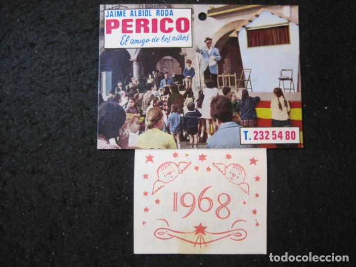 Collectionnisme Calendriers: PERICO-EL AMIGO DE LOS NI&Ntilde;OS-CALENDARIO FIRMADO A&Ntilde;O 1968-PUBLICIDAD CIRCO PAYASO-VER FOTOS-(K-5896)