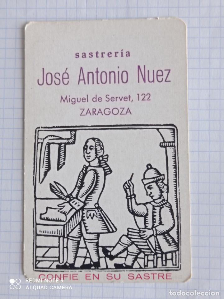 Coleccionismo Calendarios: Calendario SASTRERIA JOSE ANTONIO NUEZ 1971