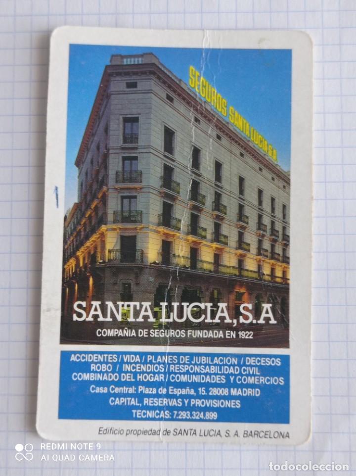 Collectables Calendars: Calendario SEGUROS SANTA LUCIA 1986