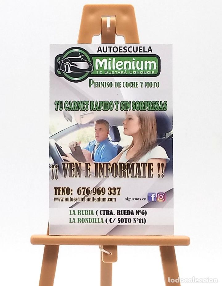 Coleccionismo calendarios: Calendario de bolsillo - 2019 - Publicitario de Autoescuela Milenium