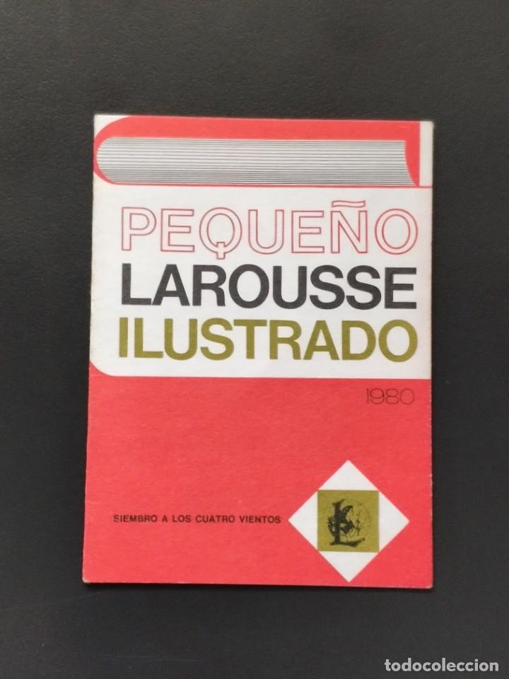 Coleccionismo calendarios: VCK 1256 Calendario bolsillo - A&Ntilde;O 1980 - PEQUE&Ntilde;O LAROUSSE ILUSTRADO DICCIONARIOS