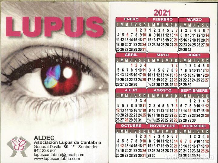 Coleccionismo Calendarios: CALENDARIO DE PUBLICIDAD - 2021 - ASOC. LUPUS DE CANTABRIA