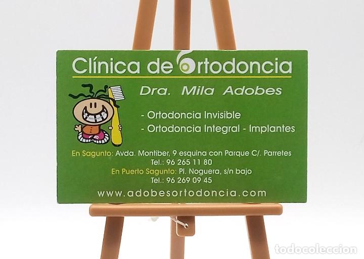 Colecionismo Calend&aacute;rios: Calendario de bolsillo - 2015 - Publicitario de Cl&iacute;nica de Ortodoncia Dra. Mila Adobes