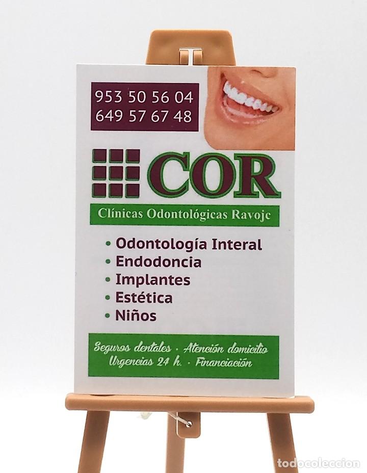 Coleccionismo calendarios: Calendario de bolsillo - 2015 - Publicitario de COR Cl&iacute;nicas Odontol&oacute;gicas Ravojc