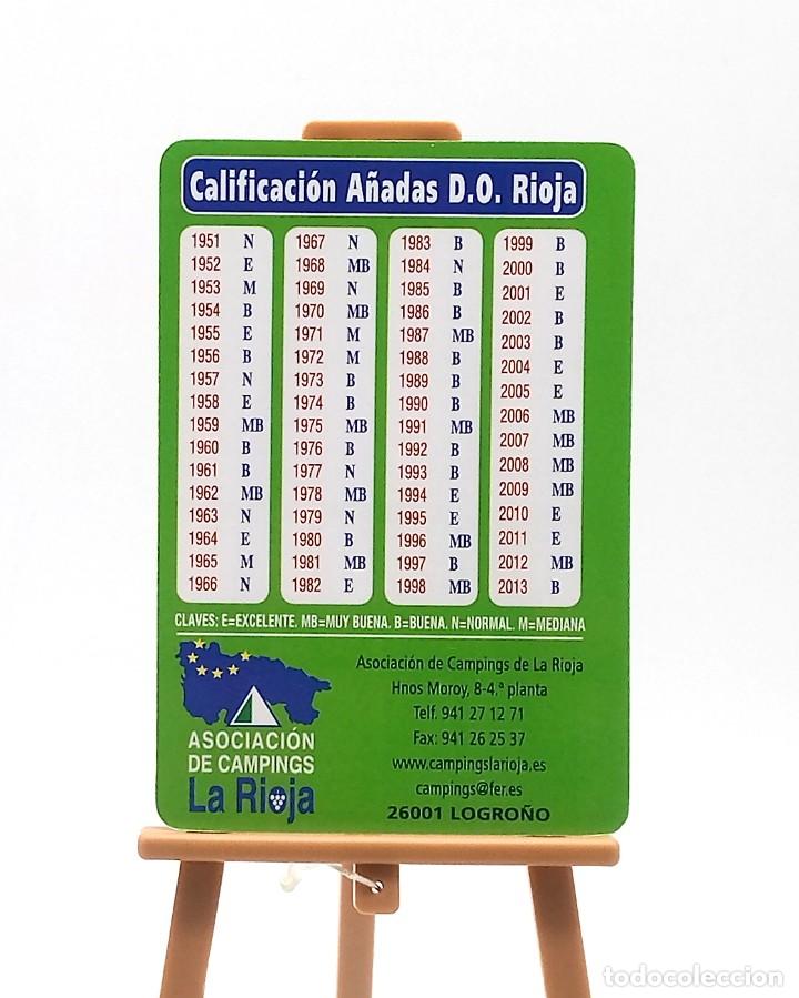 Colecionismo Calend&aacute;rios: Calendario de bolsillo - 2015 - Asociaci&oacute;n de Campings de La Rioja