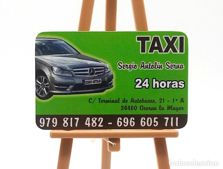 Colecionismo Calend&aacute;rios: Calendario de bolsillo - 2016 - Publicitario de Taxi Sergio Antol&iacute;n Serna