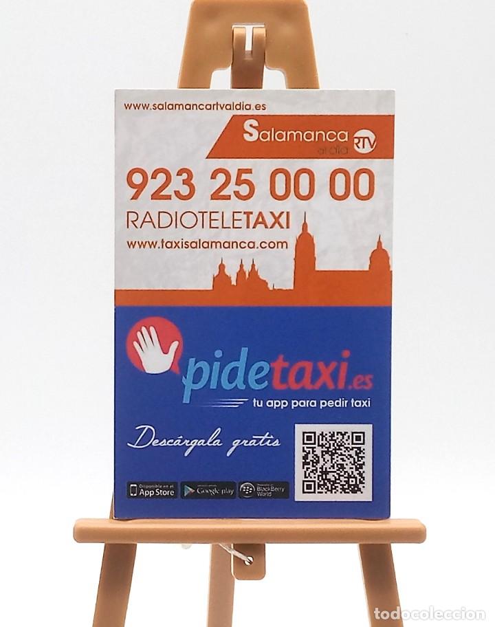Colecionismo Calend&aacute;rios: Calendario de bolsillo - 2016 - Publicitario de Taxi Salamanca